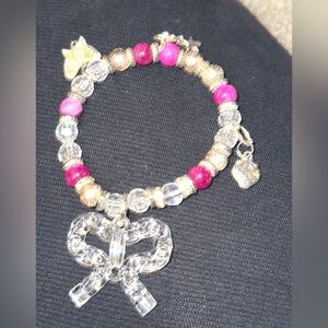 Bowtie, charm bracelet
